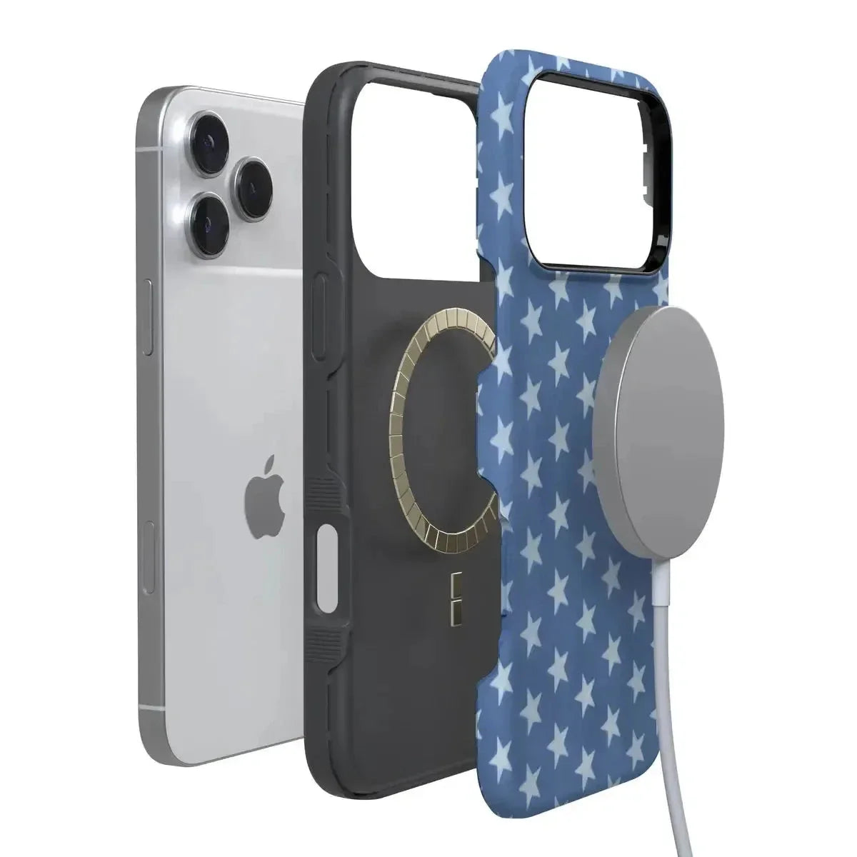 Coastal Blues | Denim Stars Case Phone Case Casetry
