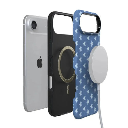 Coastal Blues | Denim Stars Case Phone Case Casetry