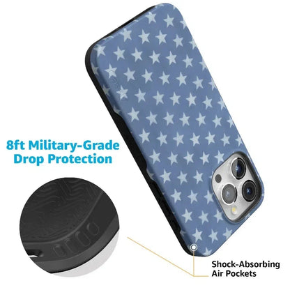 Coastal Blues | Denim Stars Case Phone Case Casetry