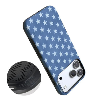 Coastal Blues | Denim Stars Case Phone Case Casetry