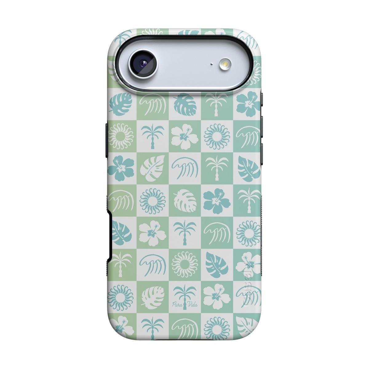 Coastal Checkers | Pura Vida Case iPhone Case get.casely Bold + MagSafe® iPhone 17 Air