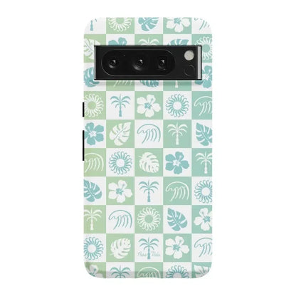 Coastal Checkers | Pura Vida Case iPhone Case get.casely Essential Google Pixel 8 Pro