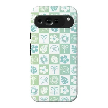 Coastal Checkers | Pura Vida Case iPhone Case get.casely Essential Google Pixel 9