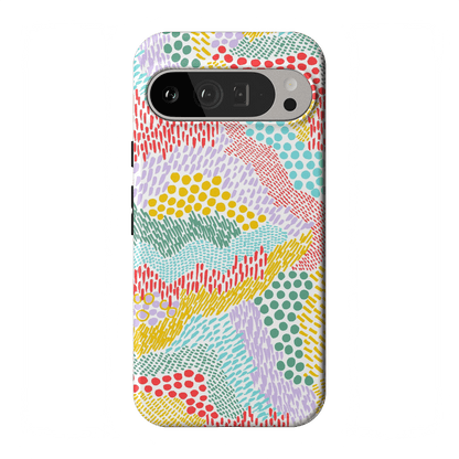 Color Me Happy | Pattern Colorblock Case iPhone Case get.casely