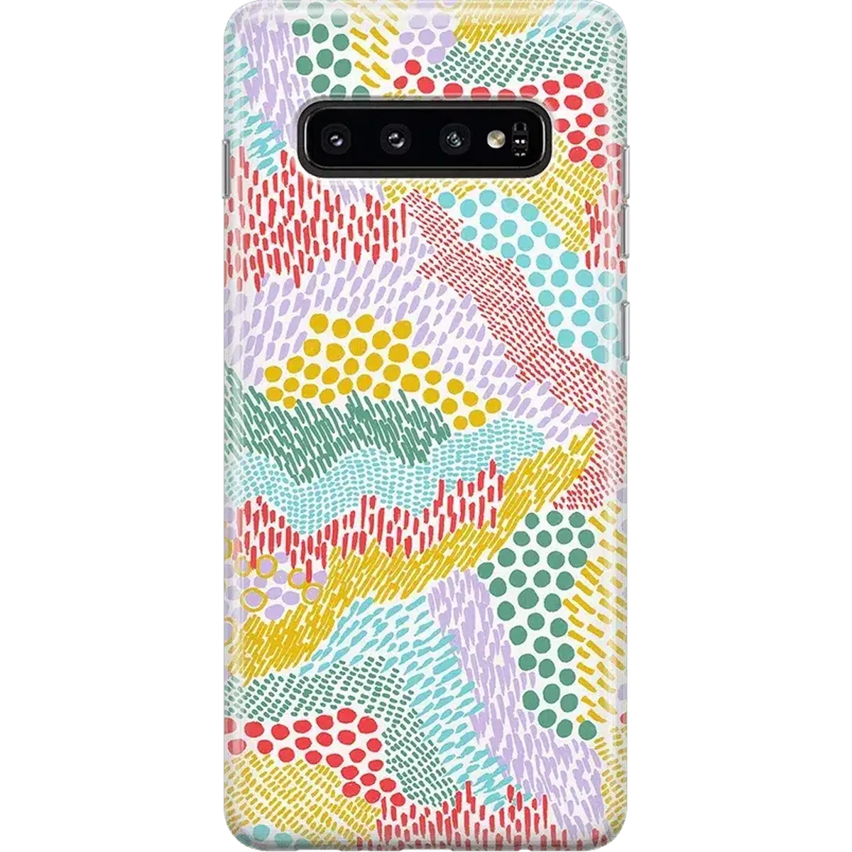 Color Me Happy | Pattern Colorblock Samsung Case Samsung Case get.casely