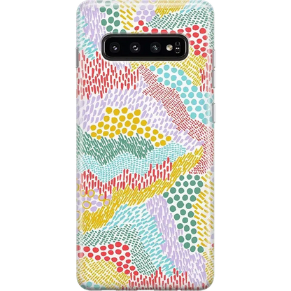 Color Me Happy | Pattern Colorblock Samsung Case Samsung Case get.casely