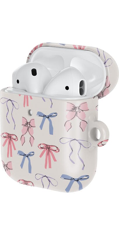 Coquette Girlie | Pastel Bows AirPods Case AirPods Case Casetry
