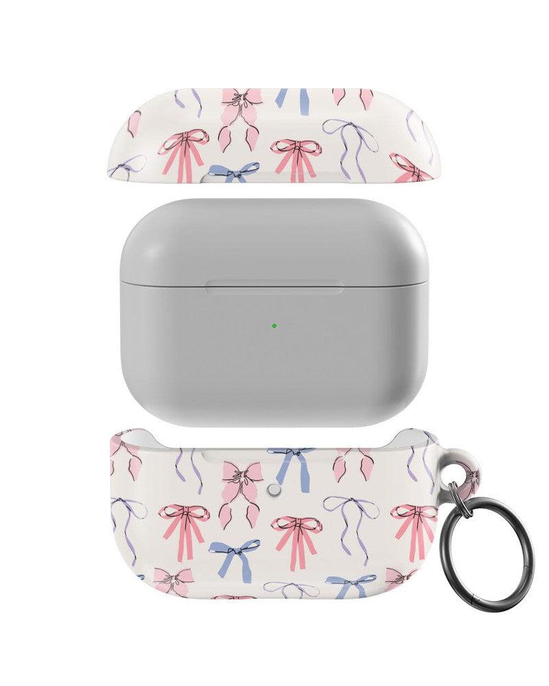 Coquette Girlie | Pastel Bows AirPods Case AirPods Case Casetry