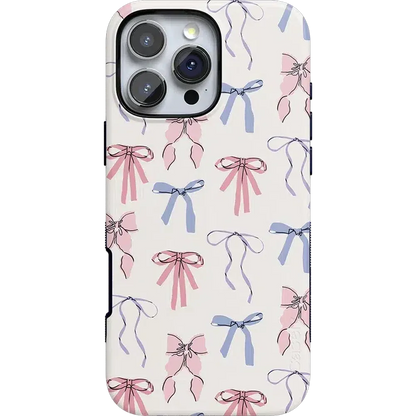 Coquette Girlie | Pastel Bows Case Phone Case Casetry Bold + MagSafe® iPhone 16 Pro Max