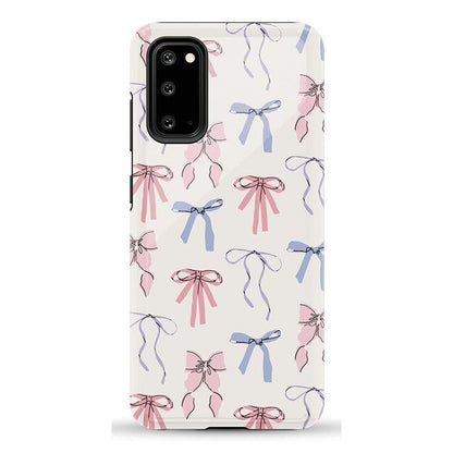 The Valentine's Collection | Pastel Bows Case Phone Case Casetry Essential Galaxy S21