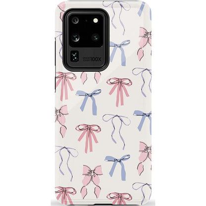 The Valentine's Collection | Pastel Bows Case Phone Case Casetry Essential Galaxy S22 Plus