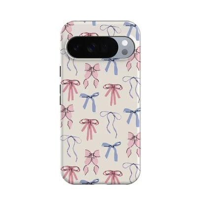 Coquette Girlie | Pastel Bows Case Phone Case Casetry Essential + MagSafe® Google Pixel 10 Pro XL
