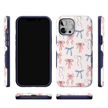 Coquette Girlie | Pastel Bows Case Phone Case Casetry
