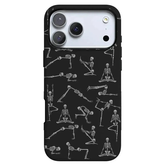 Corpse Pose | Skeleton Yoga Case Phone Case Casetry Bold Flex + MagSafe® iPhone 17 Pro Max