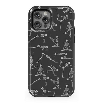 Corpse Pose | Skeleton Yoga Case Phone Case Casetry Essential + MagSafe® iPhone 12 Pro