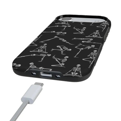 Corpse Pose | Skeleton Yoga Case Phone Case Casetry