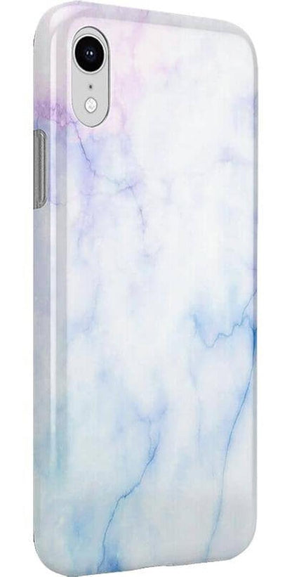 Cotton Candy | Blue & Purple Marble Case iPhone Case get.casely