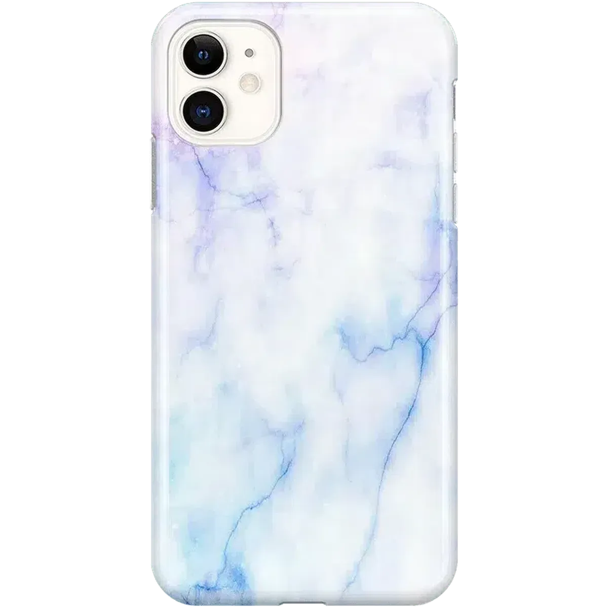 Cotton Candy | Blue & Purple Marble Case iPhone Case get.casely
