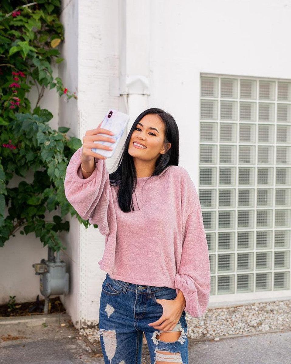 Cotton Candy | Blue & Purple Marble Case iPhone Case get.casely