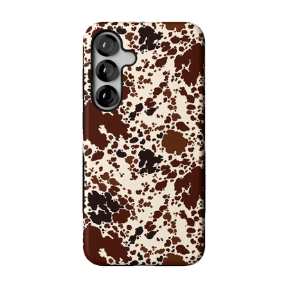 Cowgirl Envy | Cow Print Case iPhone Case get.casely Bold Flex + MagSafe® Galaxy S25 Plus
