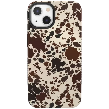 Cowgirl Envy | Cow Print Case iPhone Case get.casely Bold Flex + MagSafe® iPhone 13 Mini