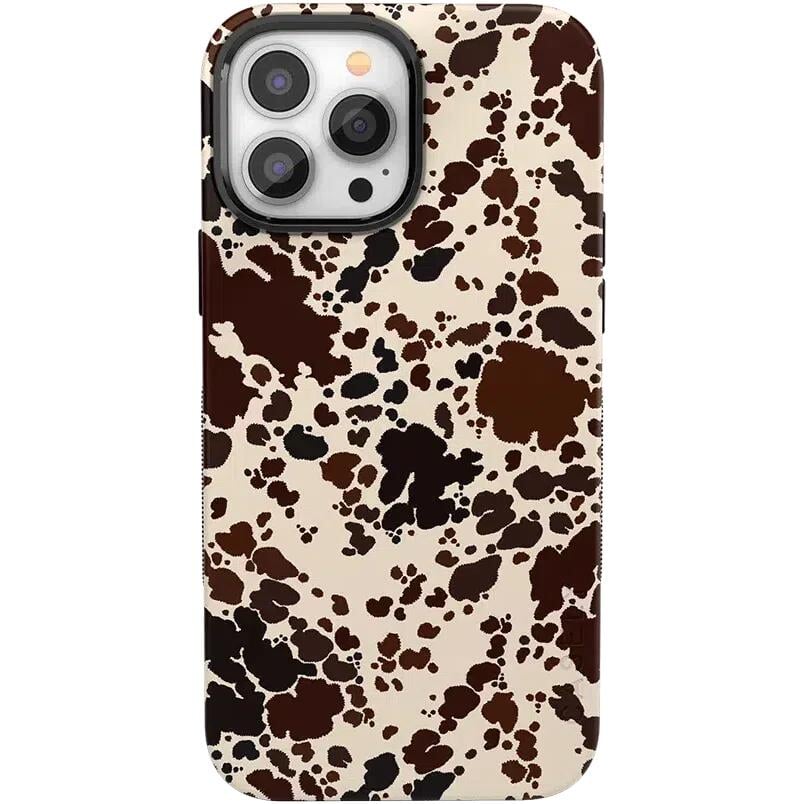 Cowgirl Envy | Cow Print Case iPhone Case get.casely Bold Flex + MagSafe® iPhone 13 Pro Max
