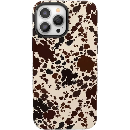 Cowgirl Envy | Cow Print Case iPhone Case get.casely Bold + MagSafe® iPhone 13 Pro Max