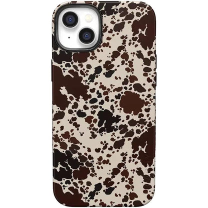 Cowgirl Envy | Cow Print Case iPhone Case get.casely Bold + MagSafe® iPhone 14 Plus
