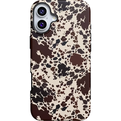 Cowgirl Envy | Cow Print Case iPhone Case get.casely Bold + MagSafe® iPhone 16 Plus