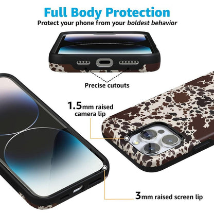 Cowgirl Envy | Cow Print Case iPhone Case get.casely