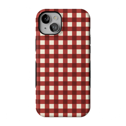 Checked Twice | Red Plaid Case