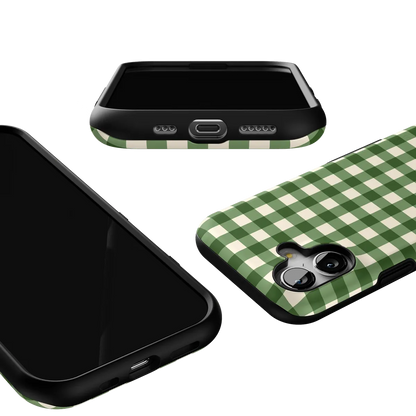 Checked Twice | Green Plaid Case