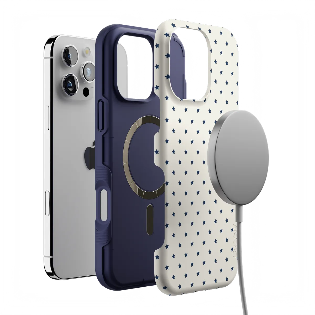 Tiny Stars | Blue & White Case