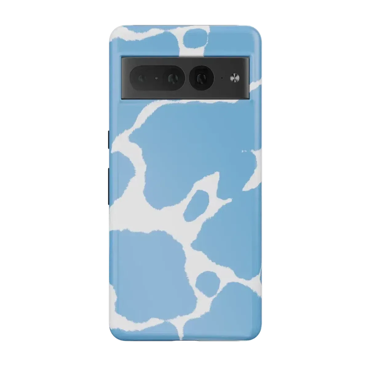 Current MOOd | Light Blue Cow Print Google Pixel Case Google Pixel Case Casetry Essential Google Pixel 7 Pro