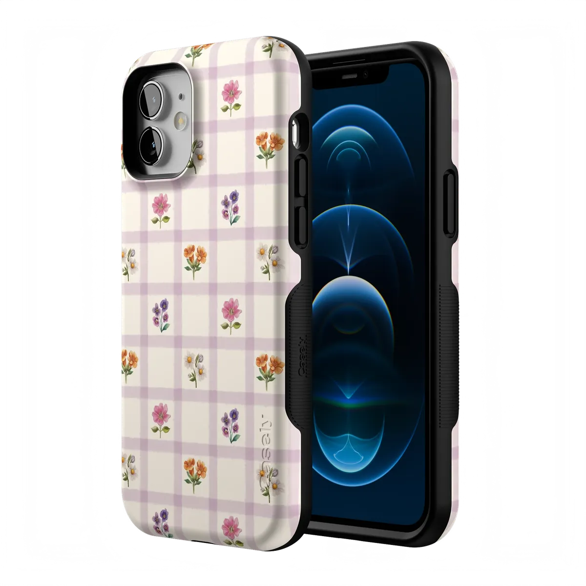 Meadow Check | Floral Gingham Case