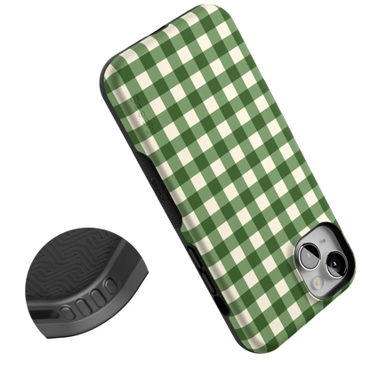 Checked Twice | Green Plaid Case