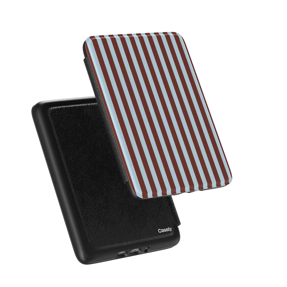 Sunday in Brooklyn | Blue Stripes Kindle Case