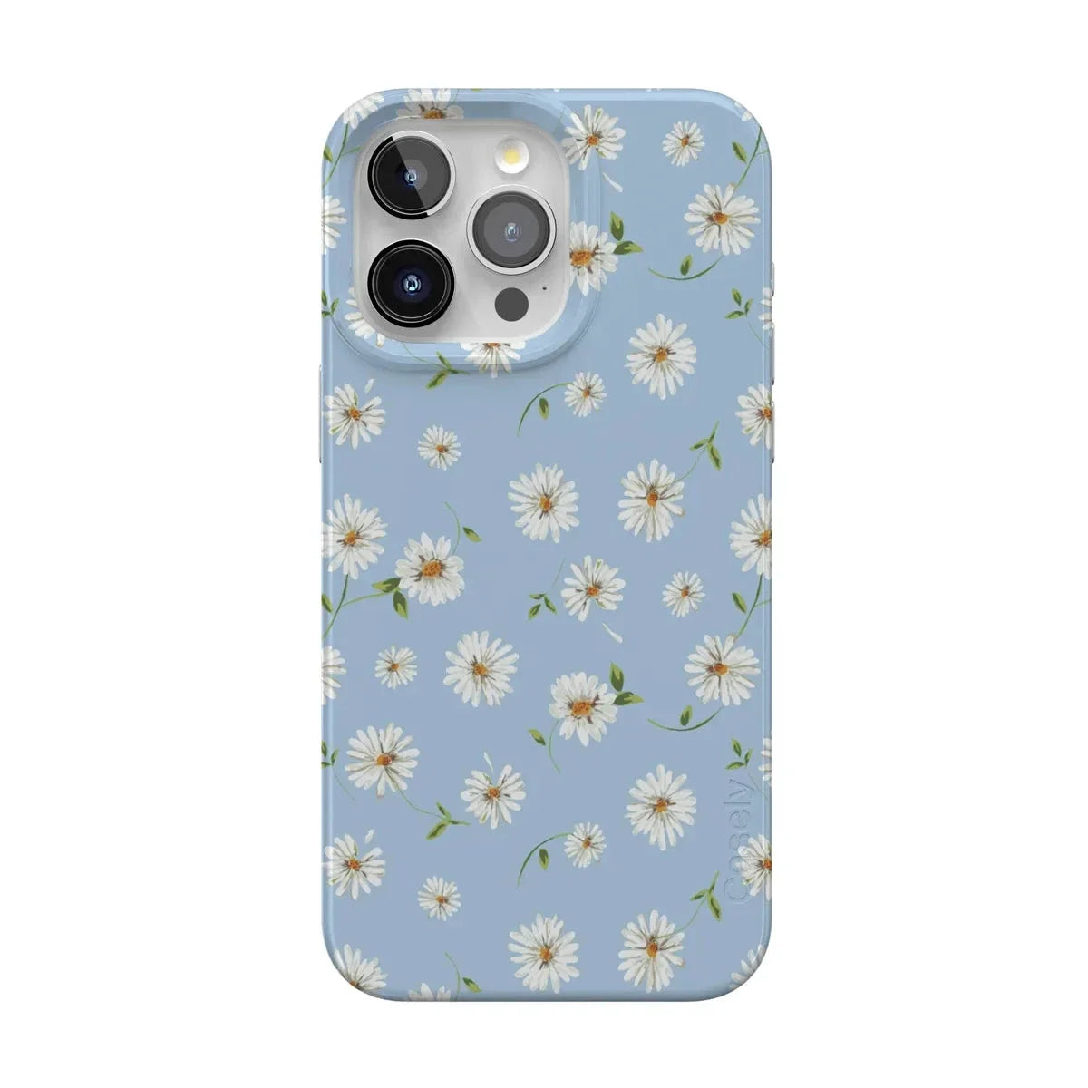 Daisy Daydream | Baby Blue Floral Case iPhone Case get.casely Classic + MagSafe® iPhone 15 Pro Max