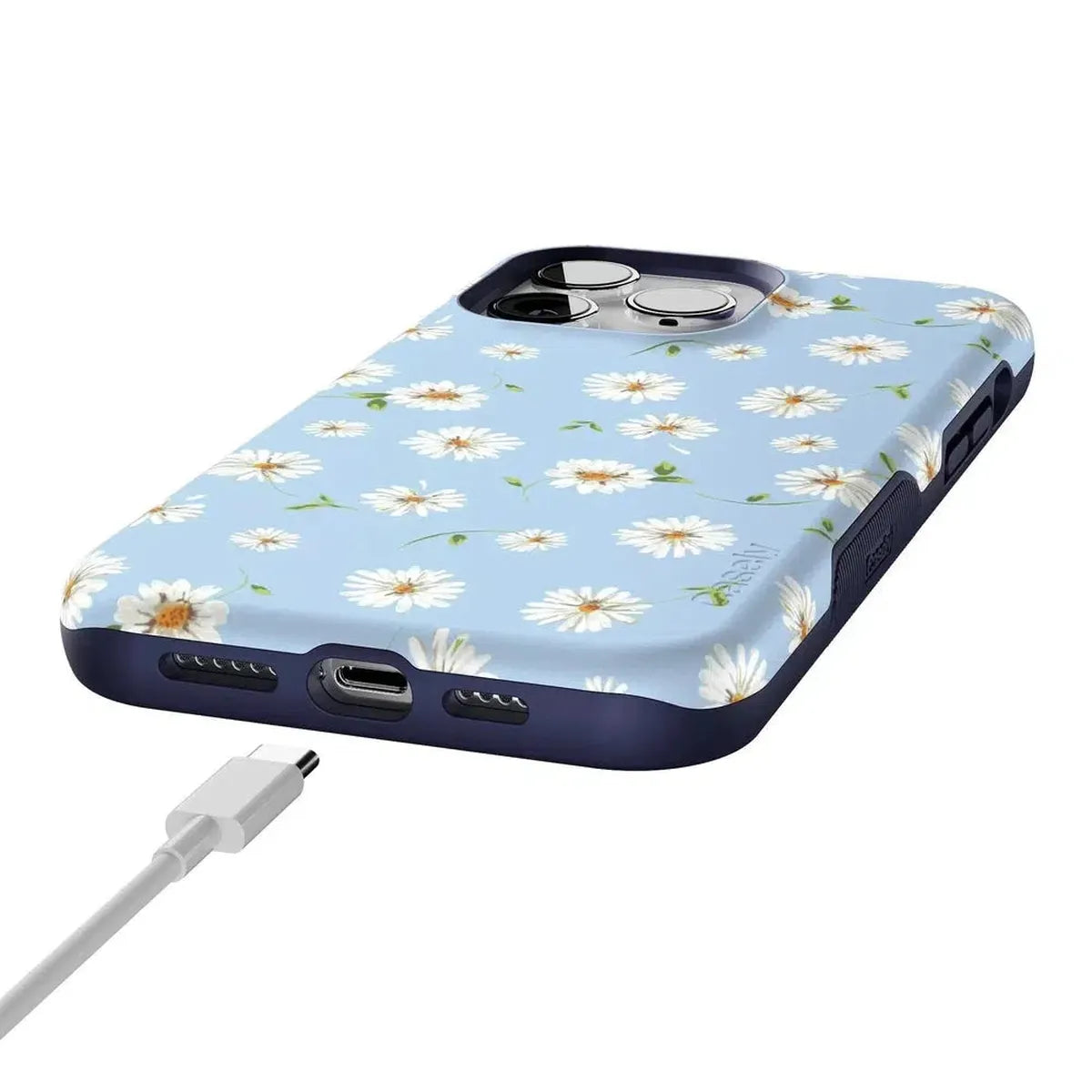 Daisy Daydream | Baby Blue Floral Case iPhone Case get.casely