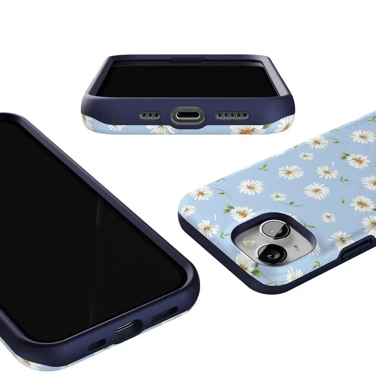 Daisy Daydream | Baby Blue Floral Case iPhone Case get.casely