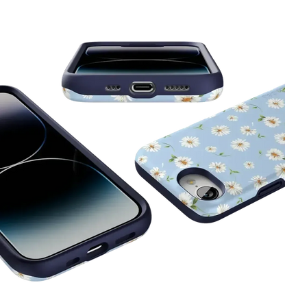 Daisy Daydream | Baby Blue Floral Case iPhone Case get.casely