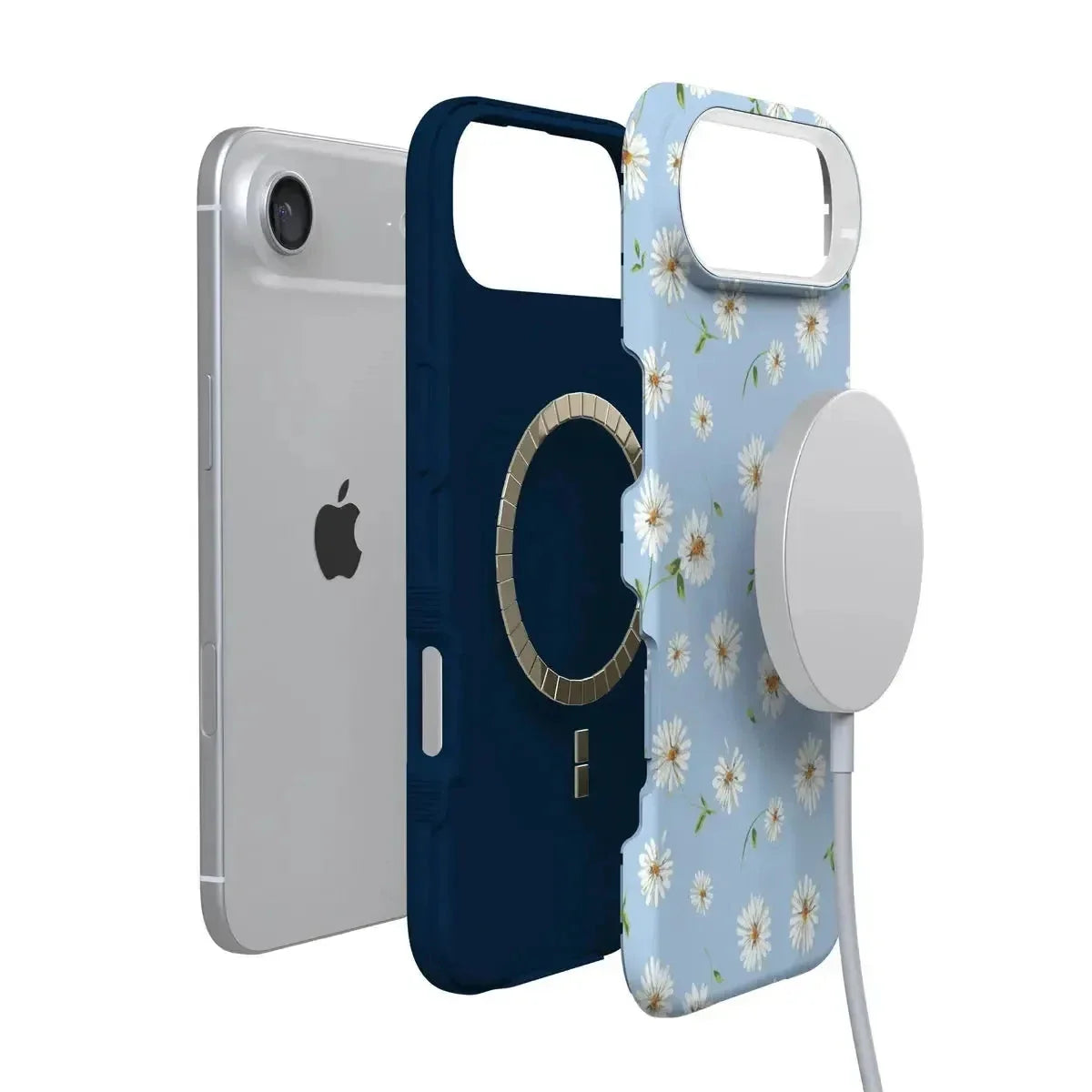 Daisy Daydream | Baby Blue Floral Case iPhone Case get.casely