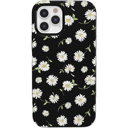 Daisy Daydream | Black Floral Case iPhone Case get.casely Bold iPhone 12 Mini
