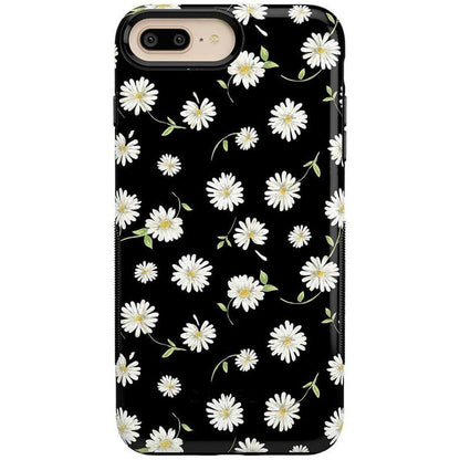 Daisy Daydream | Black Floral Case iPhone Case get.casely Bold iPhone 6/7/8 Plus