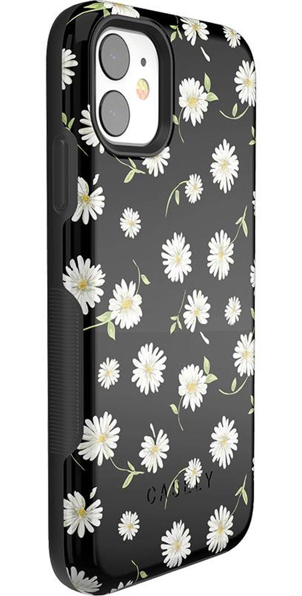 Daisy Daydream | Black Floral Case iPhone Case get.casely