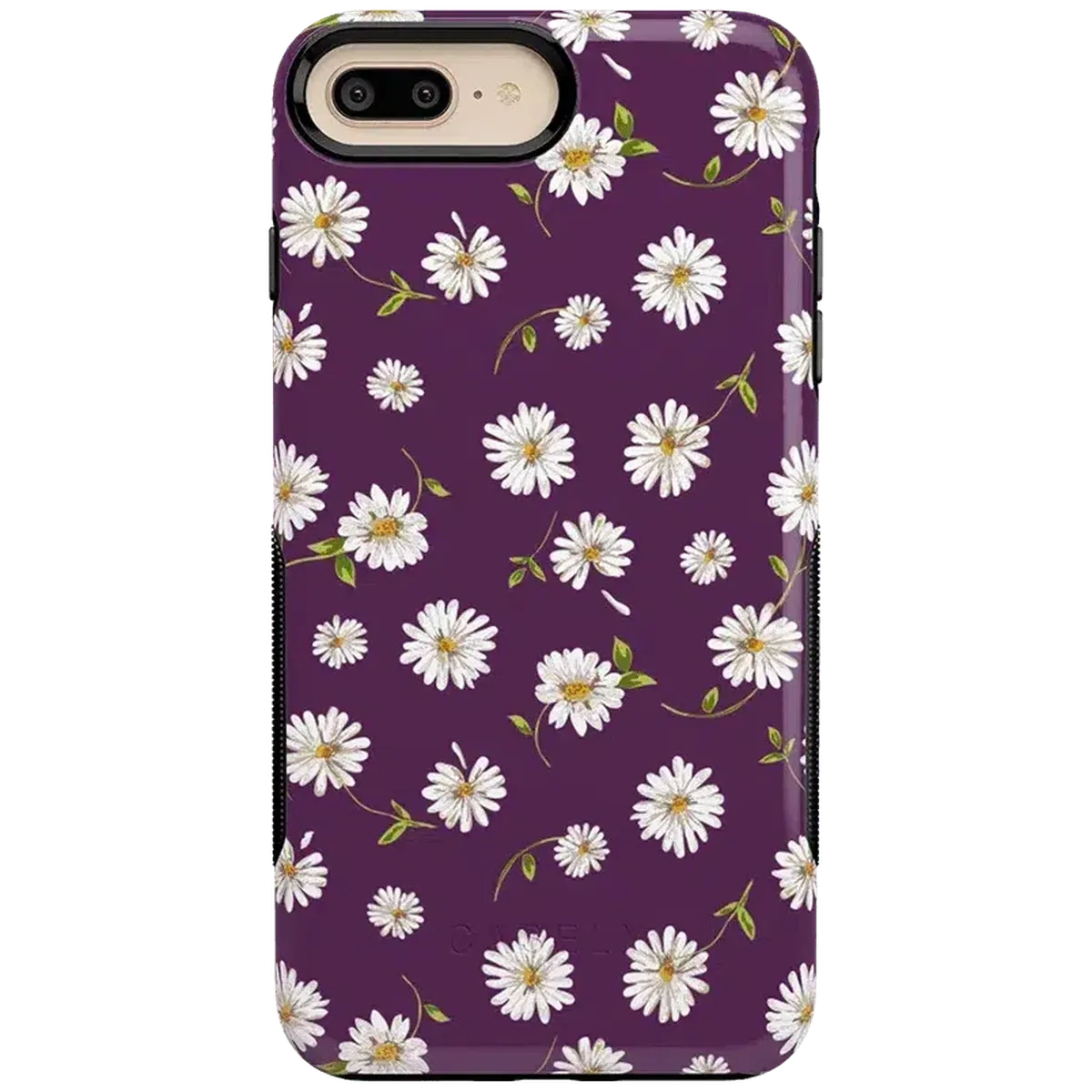 Daisy Daydream | Plum Purple Floral Case iPhone Case get.casely Bold iPhone 6/7/8 Plus