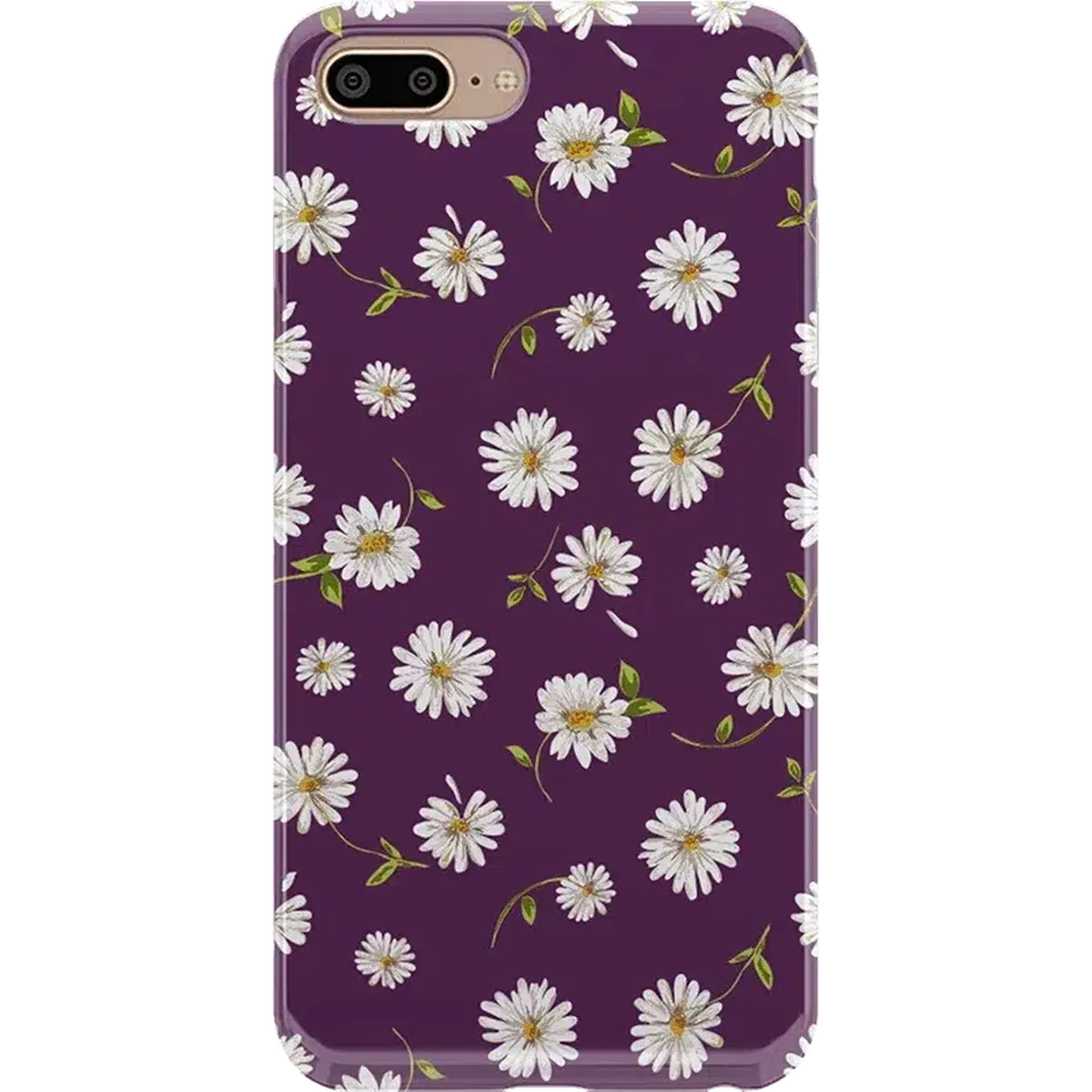 Daisy Daydream | Plum Purple Floral Case iPhone Case get.casely Classic iPhone 6/7/8 Plus