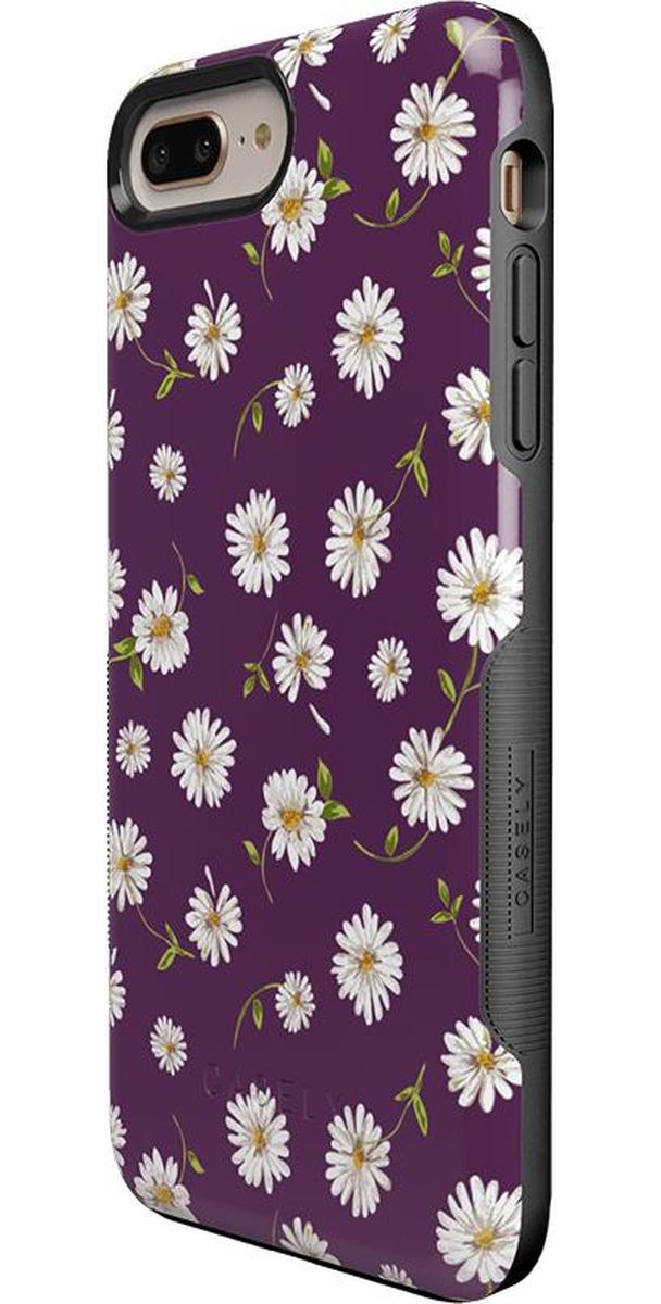 Daisy Daydream | Plum Purple Floral Case iPhone Case get.casely