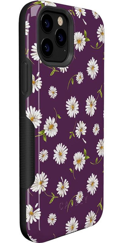 Daisy Daydream | Plum Purple Floral Case iPhone Case get.casely