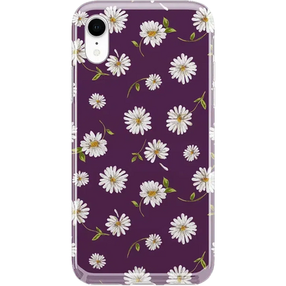Daisy Daydream | Plum Purple Floral Case iPhone Case get.casely